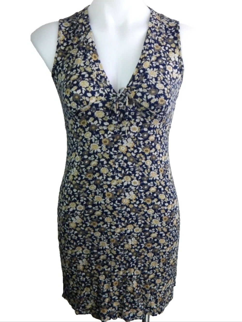 Free People Y2K Tie Back Mini Dress